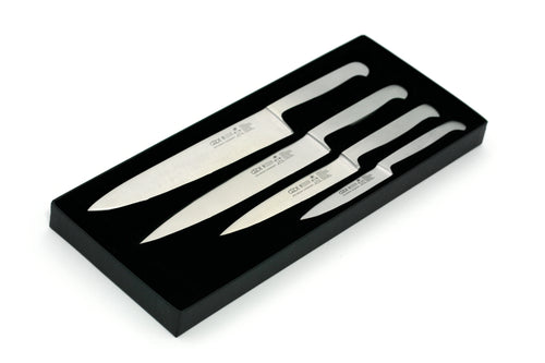 Güde Messer-Set im Geschenkkarton, geschmiedet, Serie Kappa, 4-teilig